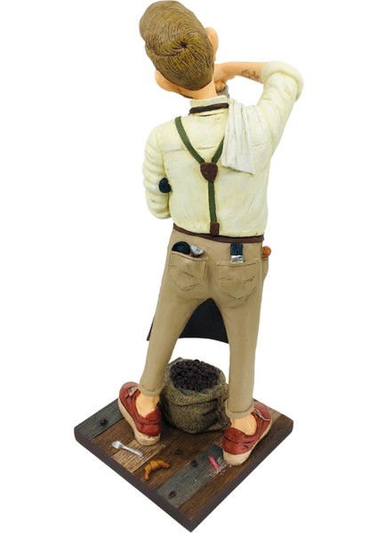 Guillermo Forchino Barista Biblosu El Yapımı Koleksiyonluk Lisanslı Dekoratif Obje It-Sold fırsatları