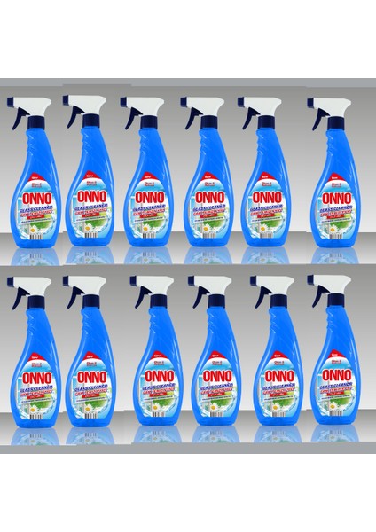 Cam Temizleme Spreyi 12 Adet x 500 ml