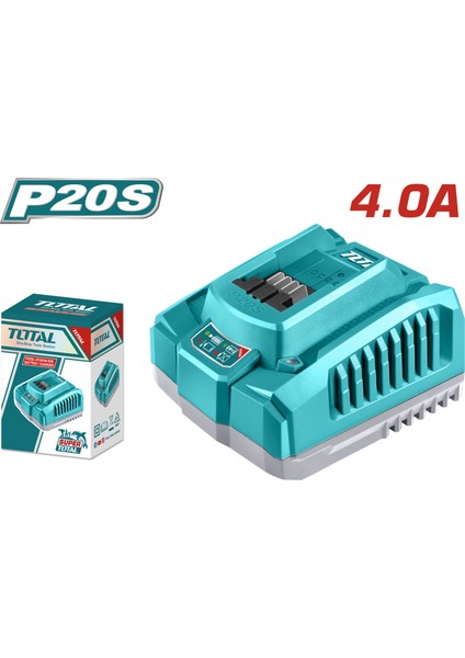 Hızlı Şarj Aleti 20V 4.0 Ah