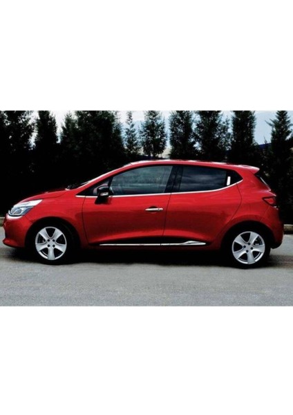 Renault Clio 4 Hb Uyumlu Yan Kapı Çıtası Yazılı 4 Parça 2012-2019 Paslanmaz Krom fiyatları