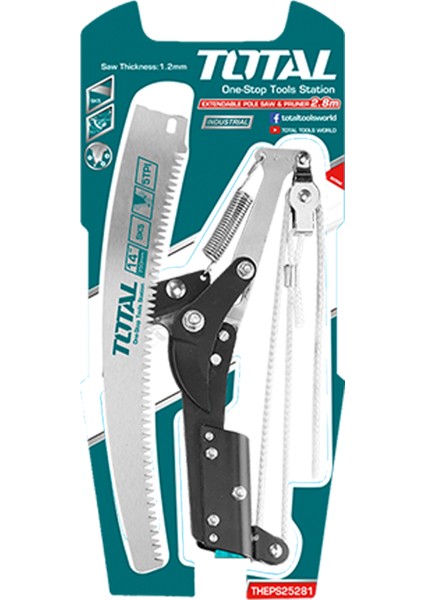 Testereli Yüksek Dal Kesme Makası