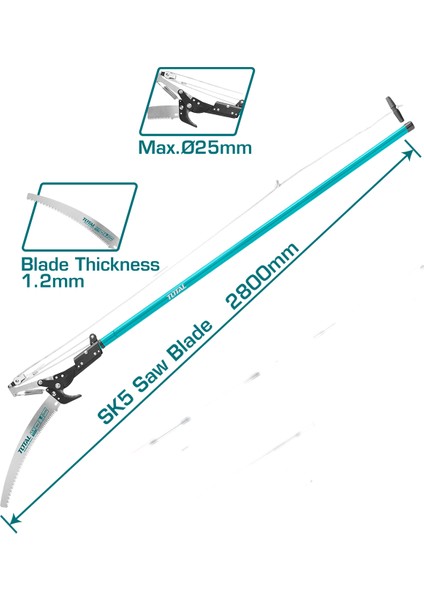 Testereli Yüksek Dal Kesme Makası modelleri