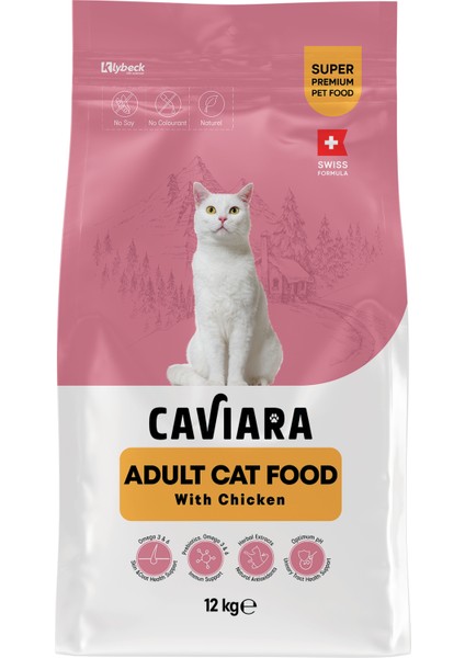 Tavuklu Yetişkin Kedi Maması 12 kg