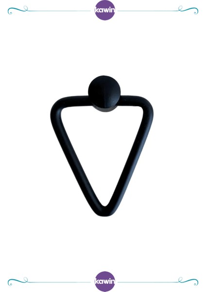 Üçgen Metal Sarkaç Siyah Dolap Çekmece Mobilya Kulpu , Üçken Mobilya Kulbu fiyatları