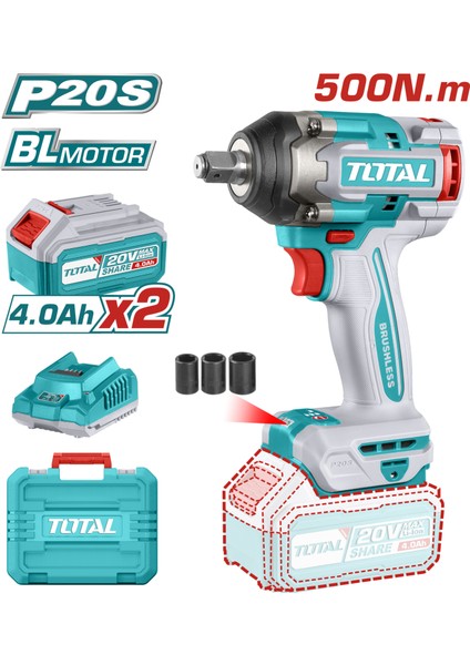 Lı-Ion Akülü Somun Sıkma Makinesi 500NM