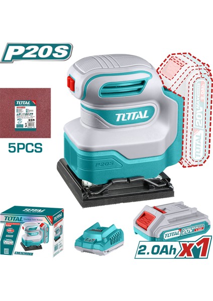 Lı-Ion Akülü Titreşimli Zımpara