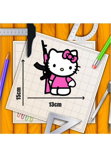 Sevimli Karavan Sticker Araba, Motorsiklet, Kask, Laptop, Cam Sticker 15X13 cm fiyatları