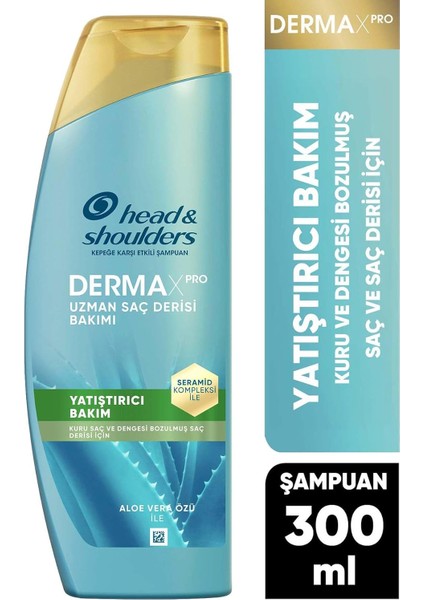 Dermaxpro Yatıştırıcı Kepek Karşıtı Şampuan 300ML+SAÇ Kremi 220ML+SAÇ Derisi Balsamı 145ML fiyatları