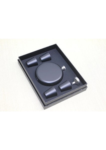 4 Shot Bardaklı Matara Seti ALK3910 - Lisinya