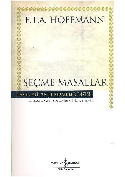 Seçme Masallar (Hoffman) - Hasan Ali Yücel Klasikleri