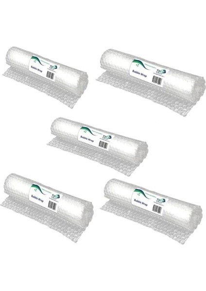 Balonlu Naylon Sargı 5 Adet 33 cm En 5 Metre Boyunda Havalı Eşya Koruma Ambalaj Pat Pat 5' Li