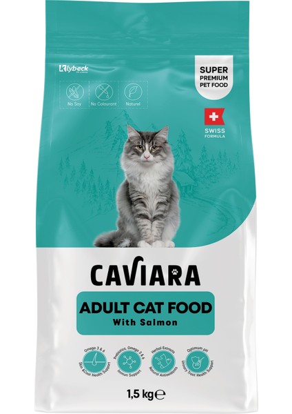 Somonlu Kısırlaştırılmış Yetişkin Kedi Maması 1,5 kg