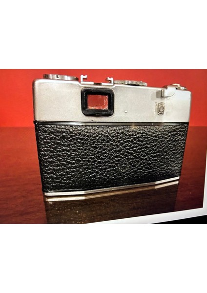 Agfa Color Agnar Prontor Fotoğraf Makinası Deri Kılıfında - Çalışır Durumda