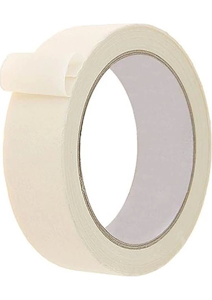 Maskeleme Bandı Beyaz Kağıt Bant 24 mm x 35 Metre