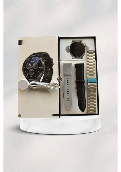 Akıllı Saat Çoklu Kordon Seçeneği Amoled Ekran Çok Fonksiyonlu Bluetooth Bağlantılı modelleri