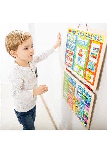 & Doug Ilk Günlük Manyetik Takvimim, Gelişimsel Oyuncak, Mıknatıslı Aktiviteler, 3+, Erkek fiyatları