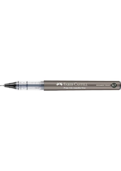 Faber-Castell Free Ink Roller Kalem, 0.7 Mm, Siyah, Silinmez Kalıcı Mürekkep, Mürekkep Göstergeli modelleri