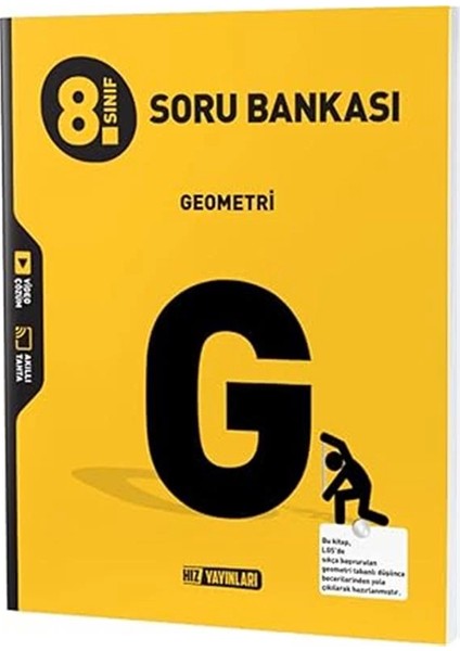 Hız Yayınları 8. Sınıf Geometri Soru Bankası (9786257514316)