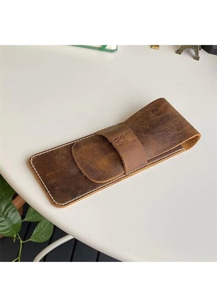 Modica® Zey - Natürel Hakiki Deri Kalemlik (Taba) fiyatları