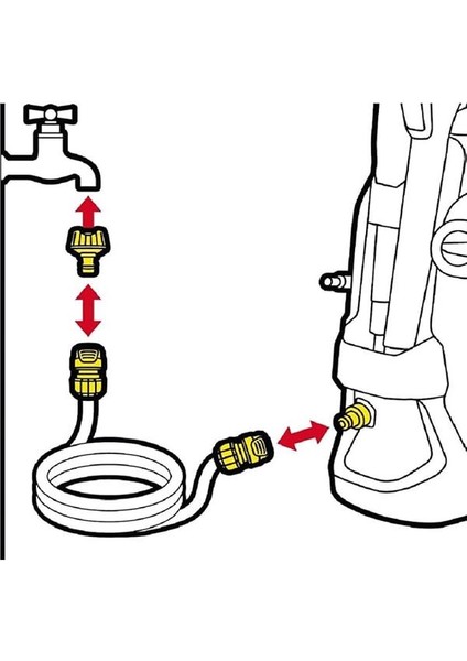 Karcher Musluk Adaptörü (G3/4 W/ G1/2) Çap Düşürücü indirimleri