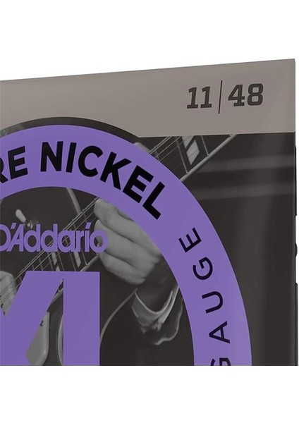 D'addario EPN115 Elektro Gitar Tel Seti, Xl, Pure Nickel, Blues/jazz fırsatları