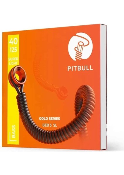 Strings Gold Series Geb-5 Sl Super Light Takım Tel 5 Telli Bas Gitar Teli 040-125