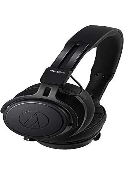 Audio Technica ATH-M60X Profesyonel Stüdyo Monitör Kulaklığı, Siyah, Standart