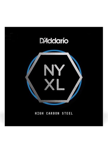 D'addario NYS008 Elektro ve Akustik Tek Tel, E-(Mi), High Carbon