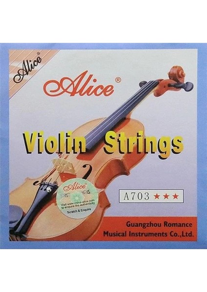 A703 Keman Teli High-Grade Violin Strings