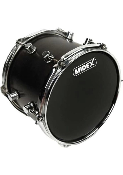 Midex Dr-8bk Siyah Renk 8 Inç Bateri Davul Tom Derisi Drumhead 8'' Inch (20.32 Cm) fiyatları