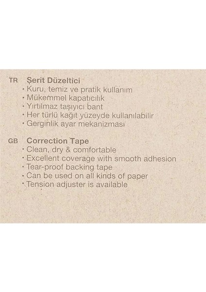 Faber-Castell Şerit Düzeltici, 5mm x 12M, Hızlı Kapatıcı, Kuruma Süresi Gerektirmez, Asorti Renkler fırsatları