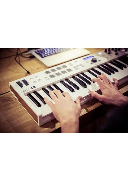 – Keylab Essential 61 Mk3 | Müzik Prodüksiyonu Için Mıdı Kontrolcü, Kapsamlı Yazılım Paketi indirimleri