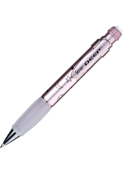 Versatil Kalem Deep 0.7 mm Met Roze Ay-Yıldız
