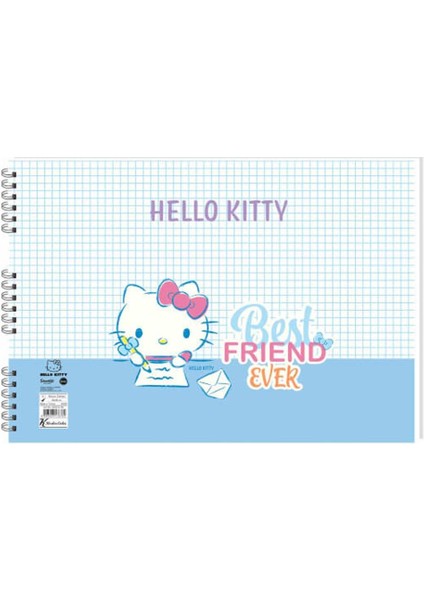 Hello Kitty Resim Defteri Spiralli 25X35 15 Yp 300215-08