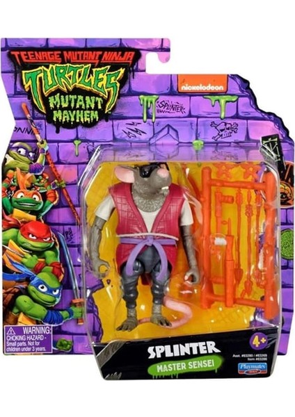 Tmnt Ninja Kaplumbağa Aksiyon Figürler TU805100