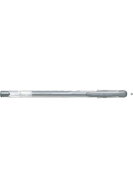 Roller Kalem Signo Fine Jel Bilye Uç 0.8 mm Gümüş UM-100
