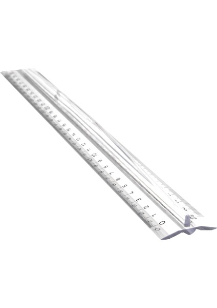 Tribli Desimetre Şeffaf 30 cm 0250