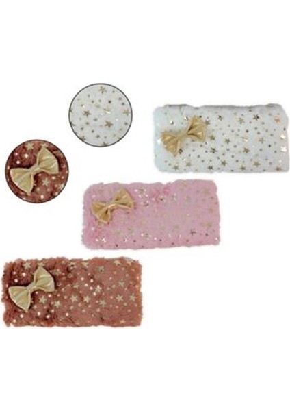 Kalem Çantası Peluş Yaldızlı Kç PC-630
