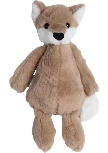 Peluş Oyuncak Uyku Arkadaşı Tilki Kahve 34 cm