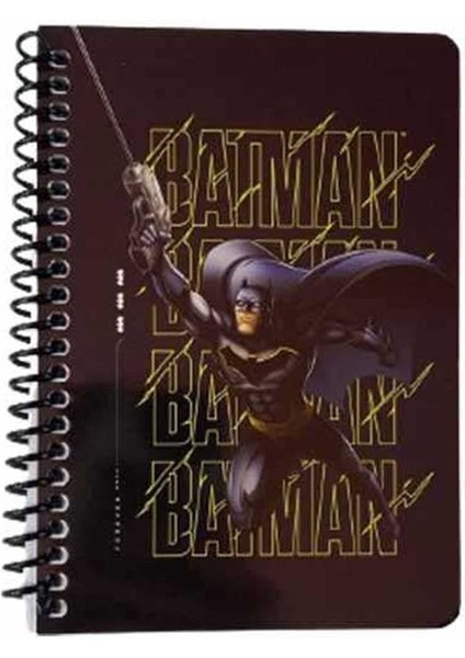 Bloknot Spiralli Batman A6 80 Yp Çizgili 140400-09