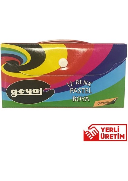 Pastel Boya Çantalı 12 Renk PTL-212