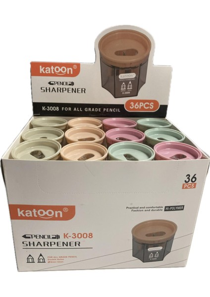 Kalemtraş Çiftli Hazneli Katoon K-3008