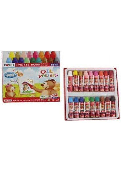 Pastel Boya Karton Kutu 18 Renk 50330