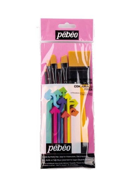 Fırça Seti Düz Kesik-Angular-Zemin 6 Lı Set-8