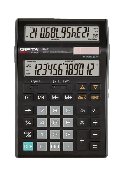 Hesap Makinesi Masa Üstü 12 Hane F3043