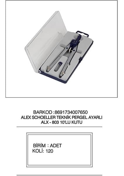 Pergel Teknik ALX-803