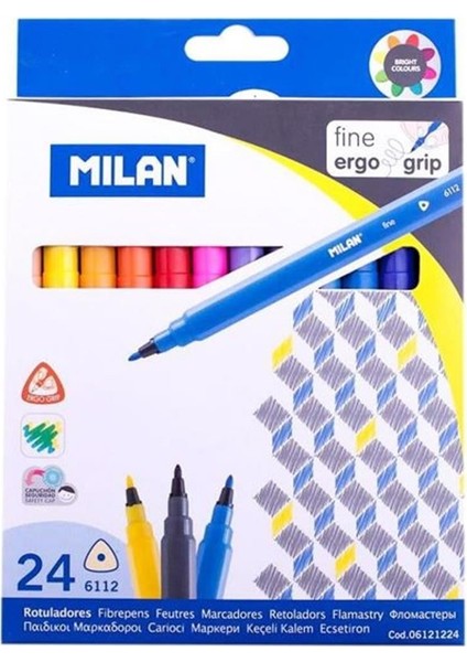 Keçeli Boya Kalemi 24 Lü ml 80159