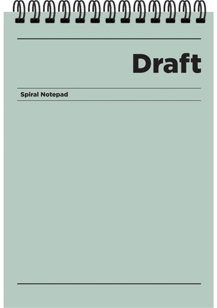 Hafif Kağıt Karton Kapak Draft A6 60 Yp.kar. 140552-99