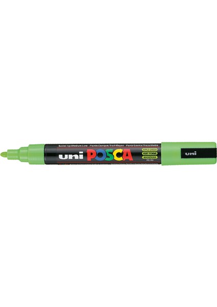 Markör Boyama Posca Su Bazlı Poster 1.8-2.5 mm Elma Yeşili Pc-5m