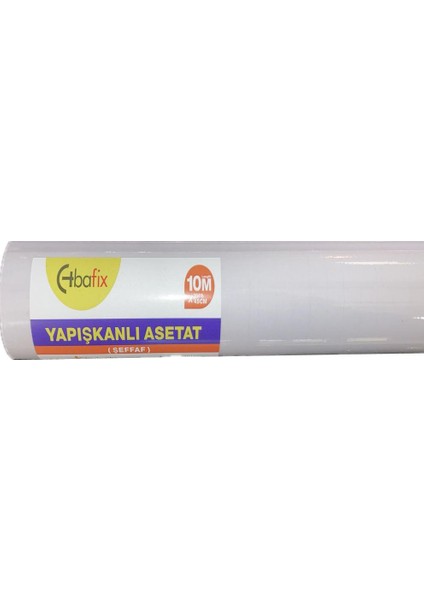 Yapışkanlı Rulo 45X10 mt Şeffaf BFX-YFR4510Ş